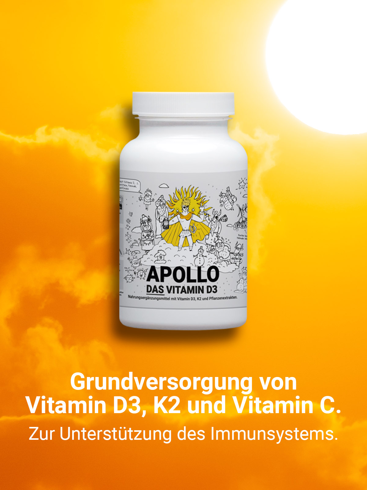 Apollo Vitamin D3 für den Winter