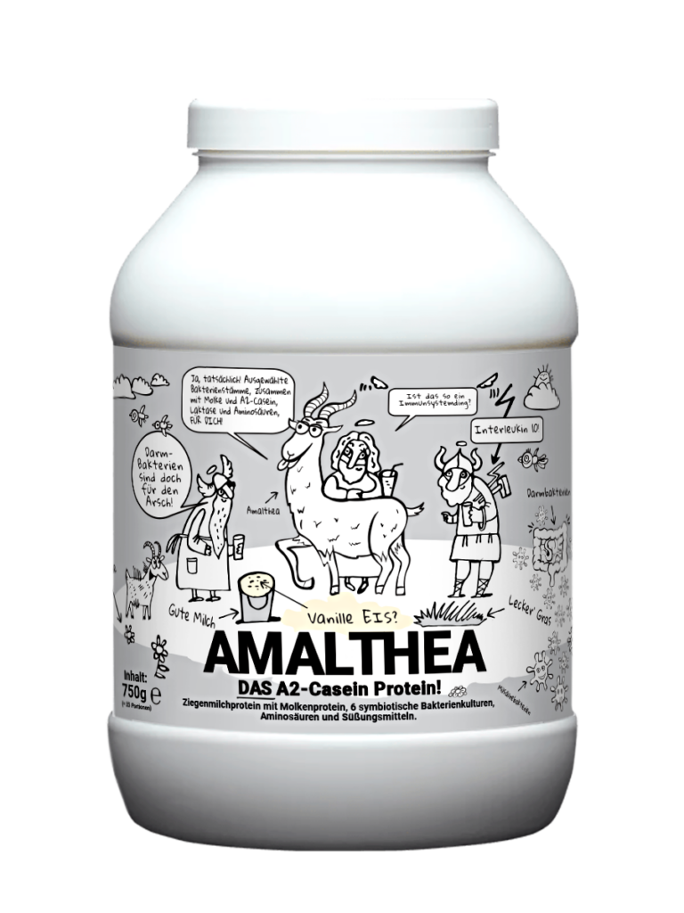 Amalthea Vanille Eis Protein mit Lactobazillen und Bifidobakterien von Götterspeise